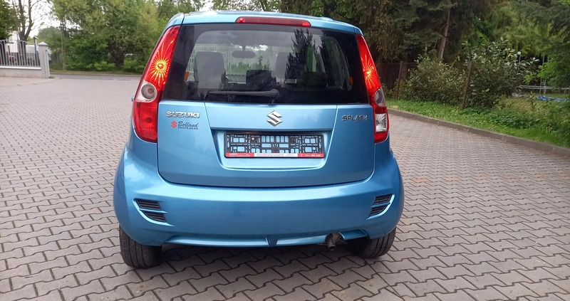 Suzuki Splash cena 18999 przebieg: 149365, rok produkcji 2012 z Kraków małe 352